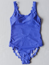 Women's Scalloped One Piece - Malibu